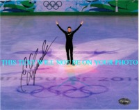 EVAN LYSACEK SIGNED AUTOGRAPHED 8x10 PHOTO OLYMPICS MEDALIST GOLD MEDAL