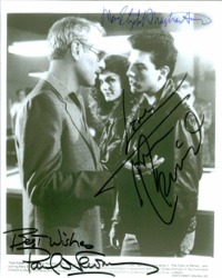 THE COLOR OF MONEY CAST SIGNED 8x10 PHOTO