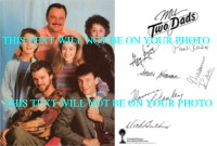 MY TWO DADS AUTOGRAPHED PHOTO, MY TWO DADS CAST SIGNED 6x9 PHOTO