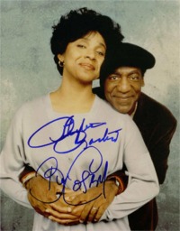 THE COSBY SHOW CAST SIGNED 8x10 PHOTO