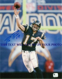 PHILIP RIVERS AUTOGRAPHED, PHILIP RIVERS SIGNED 8x10 PHOTO, PHILIP RIVERS SAN DIEGO AUTOGRAPH