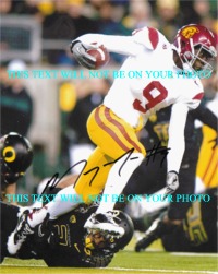MARQISE LEE AUTOGRAPHED, MARQISE LEE SIGNED 8x10 PHOTO, MARQISE LEE USC, MARQUISE LEE AUTOGRAPH