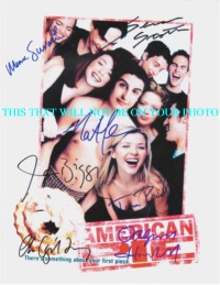 American Pie Autographed Photo, American Pie Signed, American Pie Signed Picture, American Pie Auto