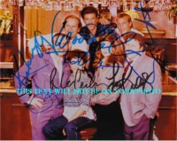 CHEERS AUTOGRAPHED SIGNED PHOTO, CHEERS SIGNED 8x10 PHOTO, CHEERS AUTOGRAPHS