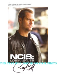 CHRIS ODONNELL AUTOGRAPHED PHOTO, CHRIS ODONNELL SIGNED 8x10 PHOTO NCIS LOS ANGELES
