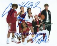 HIGH SCHOOL MUSICAL CAST AUTOGRAPHED PHOTO, HIGH SCHOOL MUSICAL SIGNED PICTURE