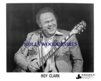 ROY CLARK AUTOGRAPHED PHOTO, ROY CLARK SIGNED PICTURE, ROY CLARK AUTO COUNTRY MUSIC STAR