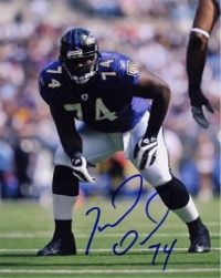MICHAEL OHER AUTOGRAPHED PHOTO, MICHAEL OHER THE BLIND SIDE SIGNED PHOTO, MICHAEL OHER AUTO