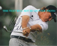 PHIL MICKELSON 3 AUTOGRAPHED PHOTO, PHIL MICKELSON SIGNED PICTURE, PHIL MICKELSON AUTO