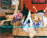 THE DIXIE CHICKS 2 SIGNED PHOTO, THE DIXIE CHICKS AUTOGRAPHED PHOTO, THE DIXIE CHICKS SIGNED