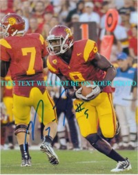 MARQISE LEE AUTOGRAPHED PHOTO, MARQISE LEE USC SIGNED PICTURE, MARQISE LEE AUTO