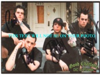 GOOD CHARLOTTE AUTOGRAPHED PHOTO, GOOD CHARLOTTE BAND, GOOD CHARLOTTE SIGNED PICTURE
