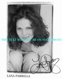 LANA PARILLA ONCE UPON A TIME AUTOGRAPHED PHOTO, LANA PARILLA SIGNED PICTURE, LANA PARILLA AUTO