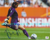 HOPE SOLO SIGNED PHOTO, HOPE SOLO AUTOGRAPHED PICTURE