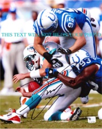 DWIGHT FREENEY INDIANAPOLIS COLTS AUTOGRAPHED PHOTO, DWIGHT FREENEY SIGNED PICTURE
