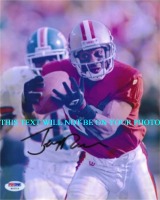 JERRY RICE AUTOGRAPHED PHOTO, JERRY RICE SIGNED PICTURE