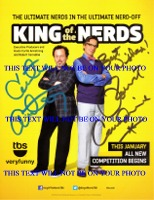 KING OF THE NERDS AUTOGRAPHED PHOTO, KING OF THE NERDS SIGNED PHOTO