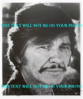 CHARLES BRONSON AUTOGRAPHED PHOTO, CHARLES BRONSON SIGNED PICTURE