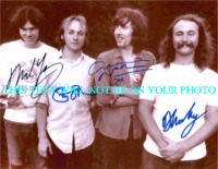 DAVID CROSBY STEPHEN STILLS GRAHAM NASH AND NEIL YOUNG AUTOGRAPHED PHOTO, CSNY SIGNED 8X10 PHOTO
