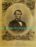 ABRAHAM LINCOLN AUTOGRAPHED SIGNED PHOTO 8x10, ABRAHAM LINCLON AUTOGRAPH PHOTO