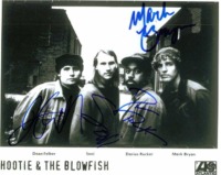 HOOTIE AND THE BLOWFISH SIGNED 8x10 PHOTO