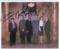 LAW AND ORDER CAST SIGNED 8x10