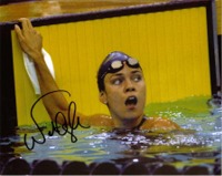 NATALIE COUGHLIN SIGNED 8x10 PHOTO