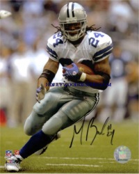 MARION BARBER III SIGNED 8x10 PHOTO