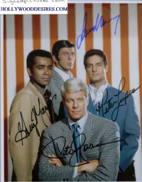 MISSION IMPOSSIBLE CAST SIGNED 8x10 PHOTO