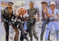 THE VILLAGE PEOPLE GROUP SIGNED 6x9 PHOTO
