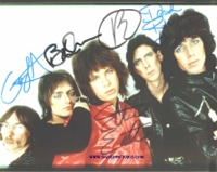 THE CARS GROUP SIGNED 8x10 PHOTO