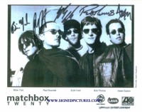 MATCHBOX TWENTY GROUP SIGNED 8x10 PHOTO