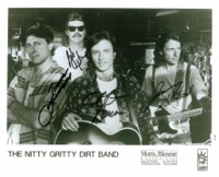 THE NITTY GRITTY DIRT BAND SIGNED 8x10 PHOTO