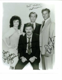 MIKE HAMMER CAST SIGNED 8x10 PHOTO