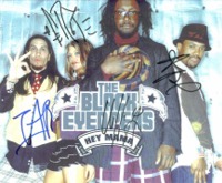 THE BLACK EYED PEAS GROUP SIGNED AUTOGRAPHED 8x10 PHOTO