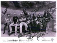 THE DOOBIE BROTHERS SIGNED 8x10 PHOTO