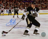 SIDNEY CROSBY SIGNED AUTOGRAPHED 8x10 PHOTO
