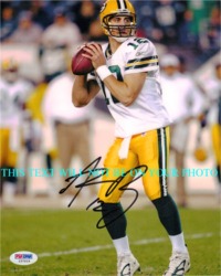AARON RODGERS AUTOGRAPHED, AARON RODGERS SIGNED 8x10 PHOTO, AARON RODGERS GREEN BAY PACKERS