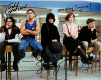 THE BREAKFAST CLUB CAST SIGNED AUTOGRAPHED 8x10 PHOTO
