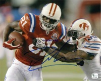 RANDY MOSS SIGNED AUTOGRAPHED 8x10 PHOTO