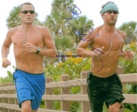 MATTHEW McCONAUGHEY AND LANCE ARMSTRONG SIGNED AUTOGRAPHED 8x10 PHOTO