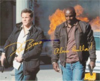 NUMB3RS CAST SIGNED AUTOGRAPHED 8X10 PHOTO  DYLAN BRUNO and ALIMI BALLARD NUMBERS
