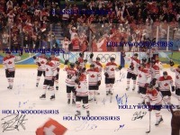 TEAM CANADA HOCKEY SIGNED AUTOGRAPHED 8x10 PHOTO 2010 OLYMPICS GOLD MEDAL WINNERS