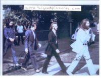 THE BEATLES ABBEY ROAD SIGNED AUTOGRAPHED 8x10 PHOTO