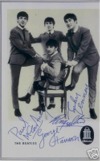 THE BEATLES SIGNED AUTOGRAPHED 6x9 PROMO PHOTO