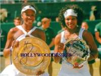 VENUS AND SERENA WILLIAMS SIGNED AUTOGRAPHED 8x10 PHOTO