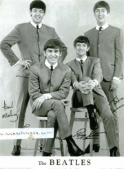 THE BEATLES SIGNED 8x10 PHOTO