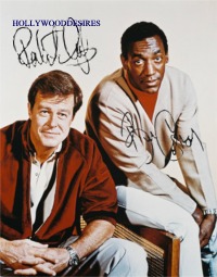 I SPY CAST SIGNED AUTOGRAPHED 8x10 PHOTO ROBERT CULP AND BILL COSBY