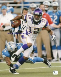 PERCY HARVIN SIGNED AUTOGRAPHED 8x10 PHOTO