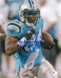 DEANGELO WILLIAMS SIGNED AUTOGRAPHED 8x10 PHOTO CAROLINA PANTHERS